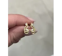 Zlaté náušnice 4376