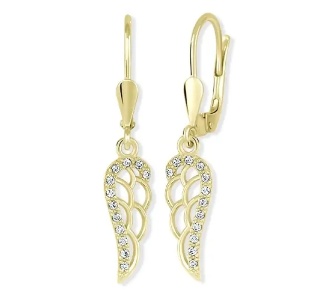 Zlaté náušnice 4019