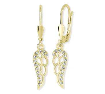 Zlaté náušnice 4019