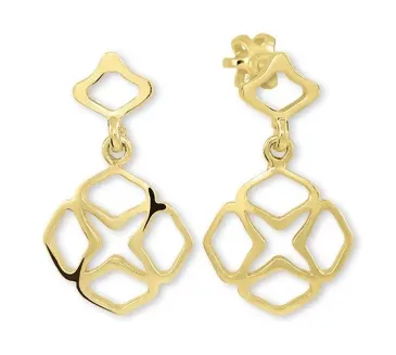 Zlaté náušnice 4378