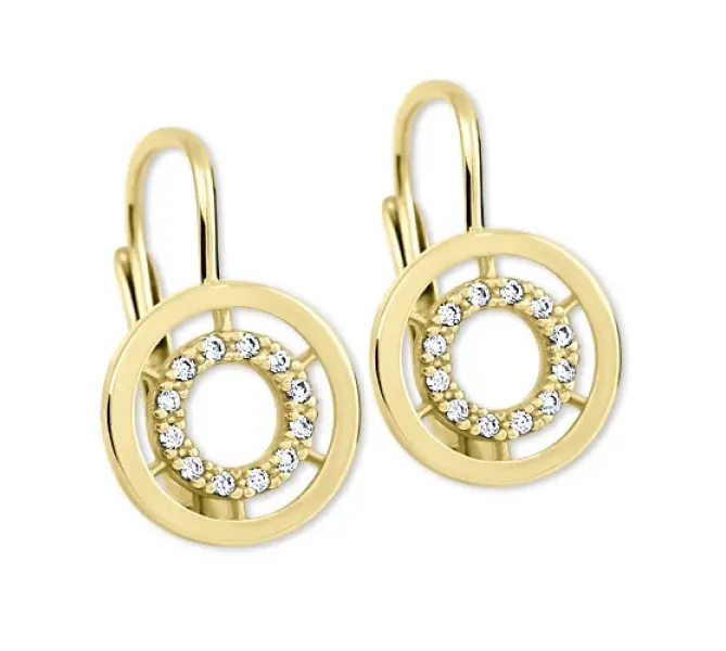 Zlaté náušnice 4021