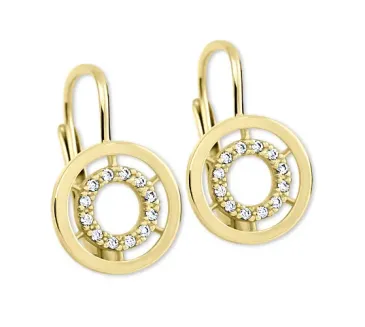 Zlaté náušnice 4021