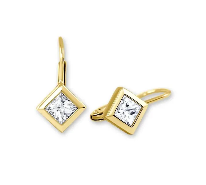 Zlaté náušnice 4380