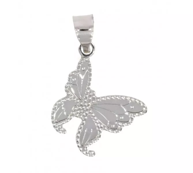 Prívesok z bieleho zlata 1059