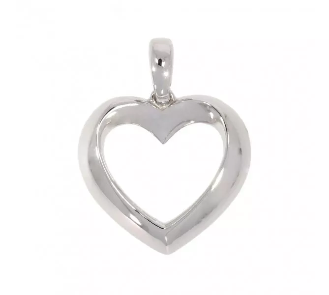 Prívesok z bieleho zlata 1060