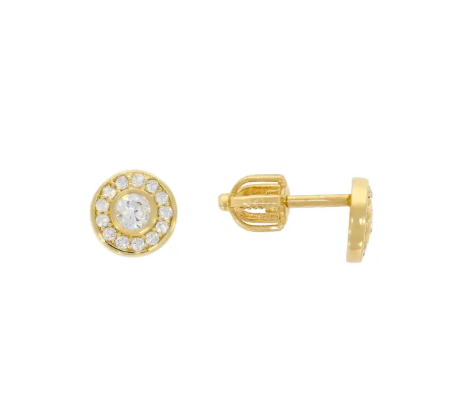 Zlaté náušnice 4029