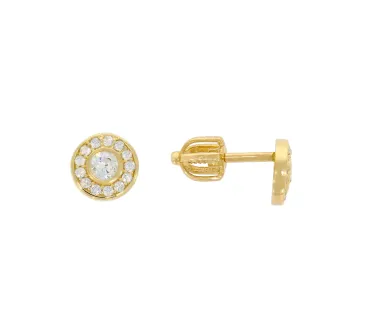 Zlaté náušnice 4029