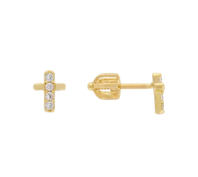 Zlaté náušnice 4031