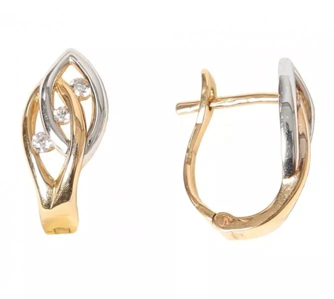 Zlaté náušnice 1424