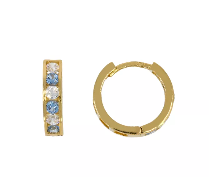 Zlaté náušnice 3356