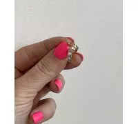 Zlaté náušnice 3356