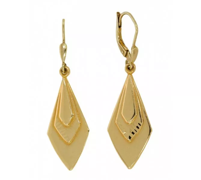 Zlaté náušnice 1838