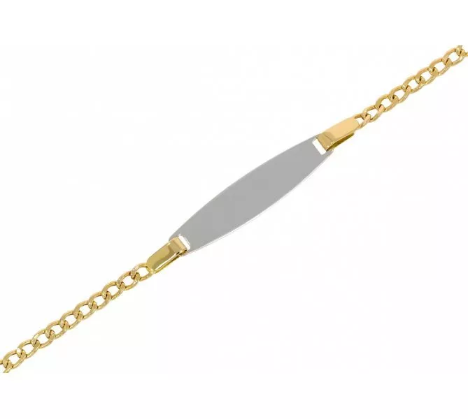 Detský zlatý náramok 863