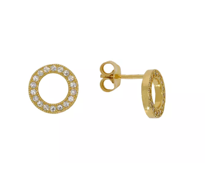 Zlaté náušnice 3358