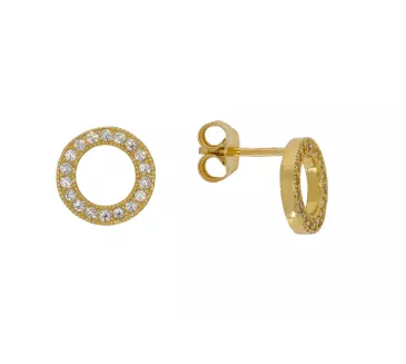 Zlaté náušnice 3358