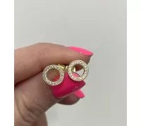 Zlaté náušnice 3358