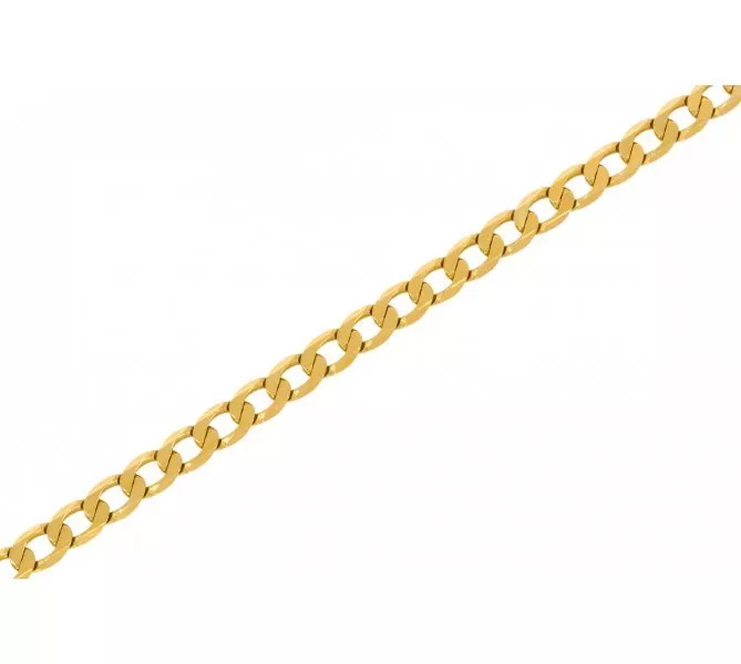 Zlatý náramok Pancier 2mm 297