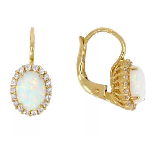 Zlaté náušnice 1022