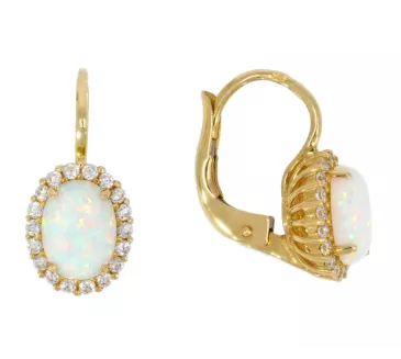 Zlaté náušnice 1022