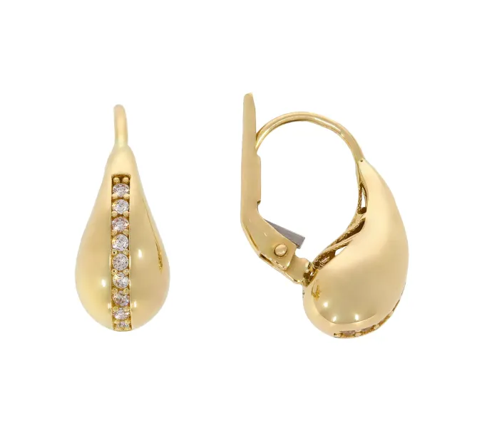 Zlaté náušnice 4024