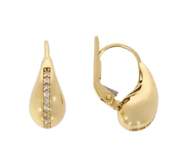 Zlaté náušnice 4024