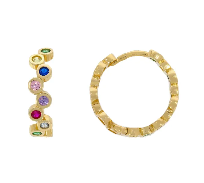 Zlaté náušnice 4025