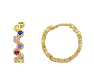 Zlaté náušnice 4025