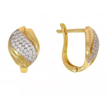 Zlaté náušnice 2159