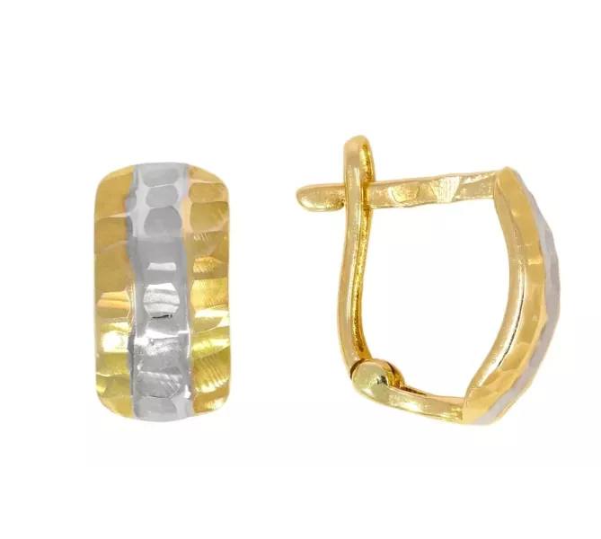 Zlaté náušnice 3434