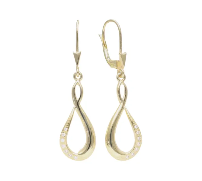 Zlaté náušnice 4047