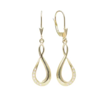 Zlaté náušnice 4047