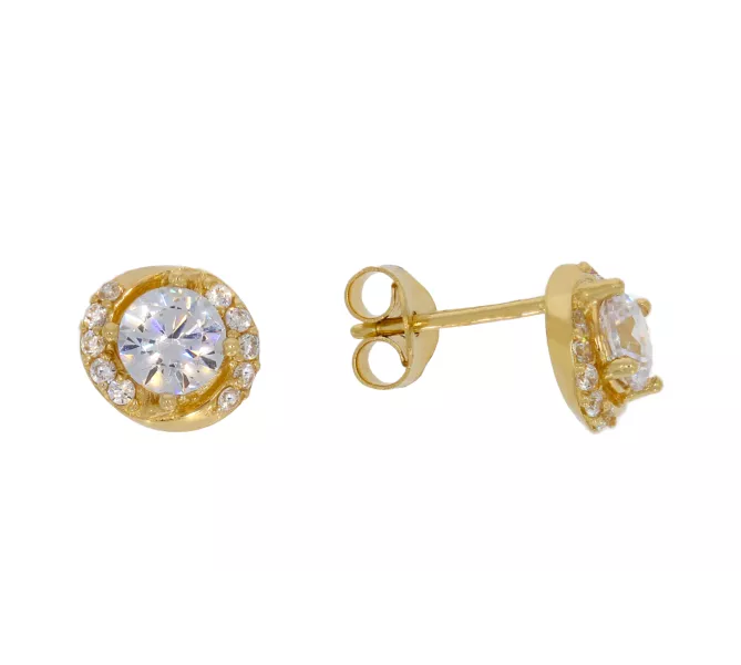 Zlaté náušnice 3354