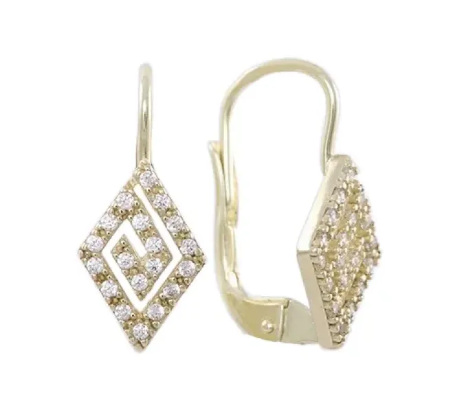 Zlaté náušnice 4060