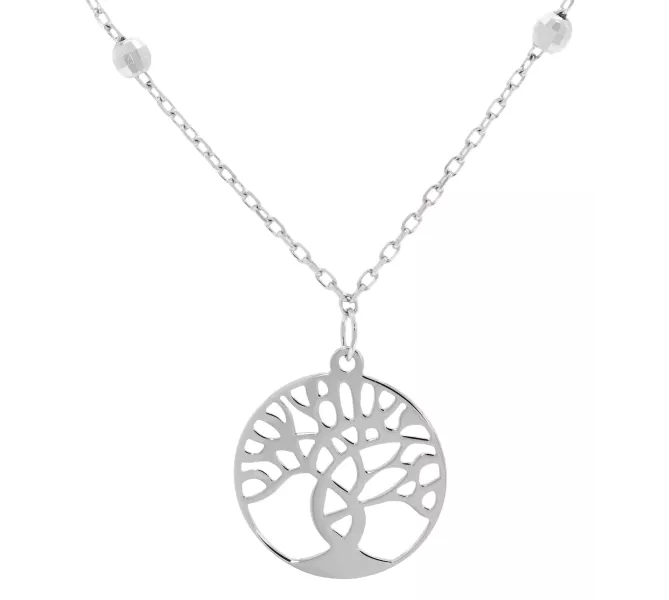 Retiazka z bieleho zlata 1155