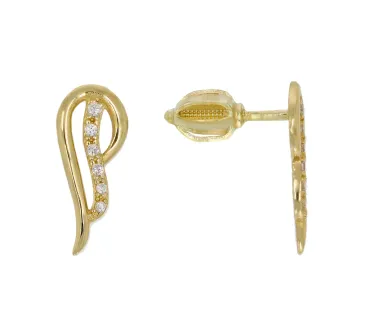 Zlaté náušnice 4395