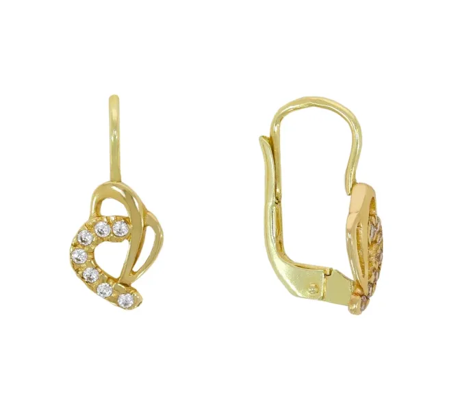 Zlaté náušnice 1812