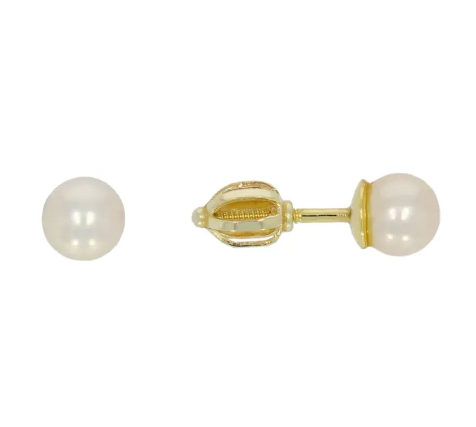 Zlaté náušnice 4396