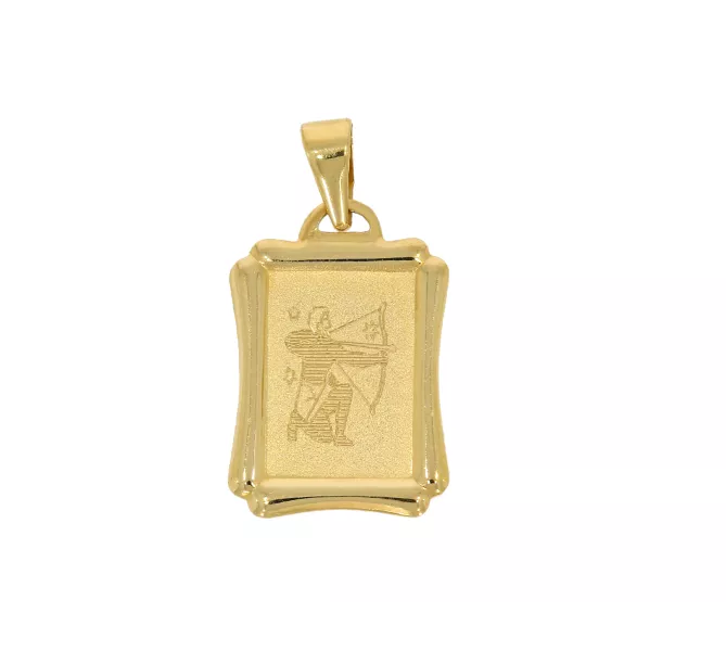 Zlatý prívesok strelec 1202