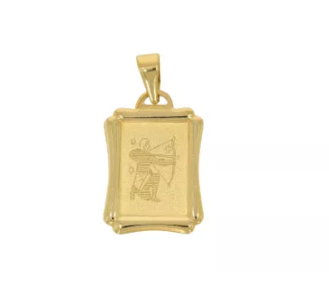 Zlatý prívesok strelec 1202