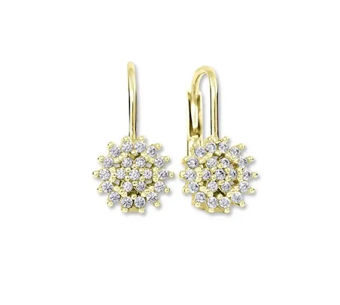 Zlaté náušnice 4051