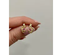 Zlaté náušnice 4398