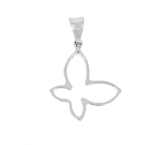 Prívesok z bieleho zlata 1068