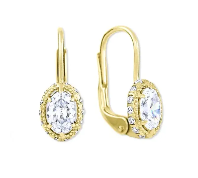 Zlaté náušnice 4052