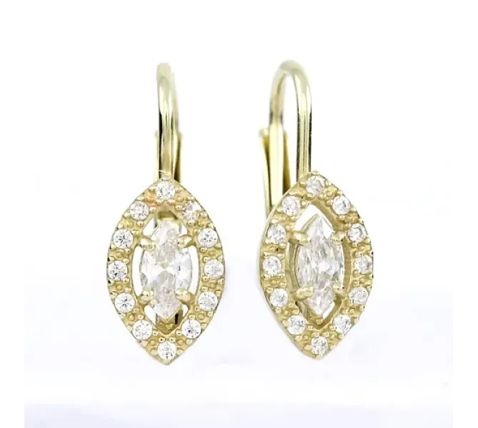 Zlaté náušnice 4054