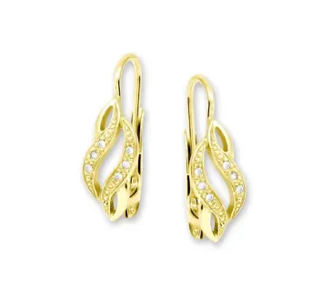 Zlaté náušnice 4069