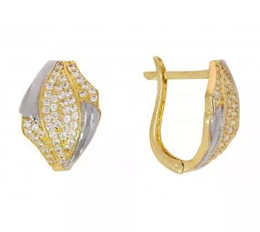 Zlaté náušnice 1857