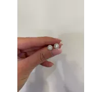 Náušnice z bieleho zlata 2959