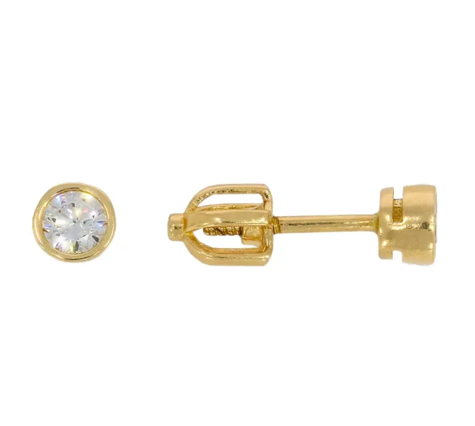 Zlaté náušnice 4406