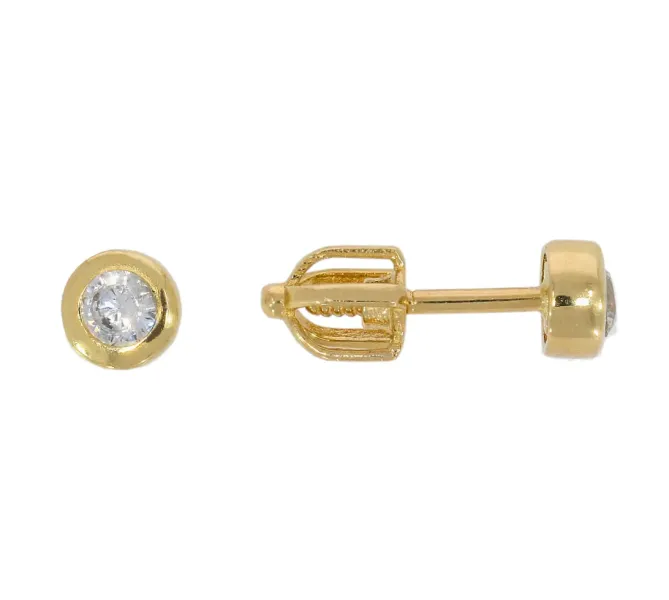 Zlaté náušnice 4407