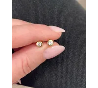 Zlaté náušnice 4407